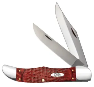 Case XX USA Rosewood Standard Jig Folding Hunter 6265 SS with Leather Sheath NO00189 knife for sale