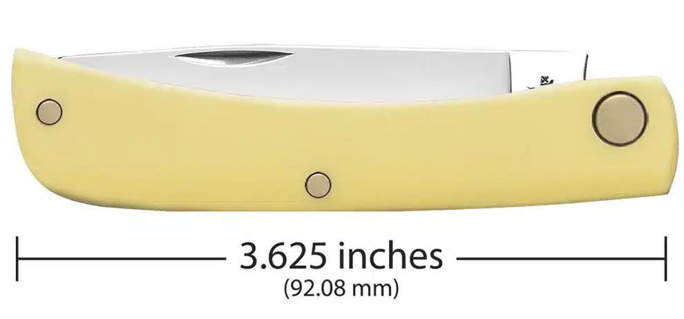 Case XX USA Yellow Synthetic Smooth Sod Buster Jr 3137 CS No 00032 – gallery image 5