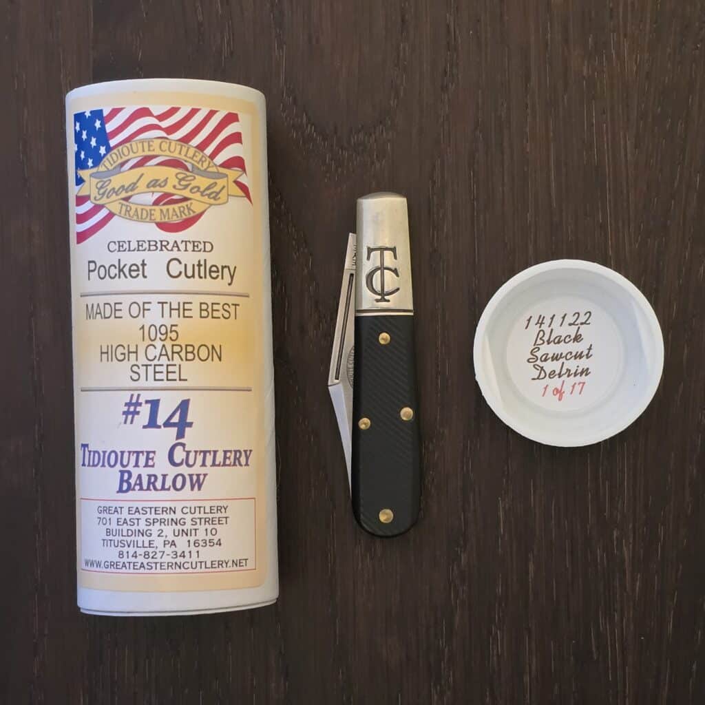 Great Eastern Cutlery #141122 Black Sawcut Delrin SFO 1 of 17 – gallery image 4