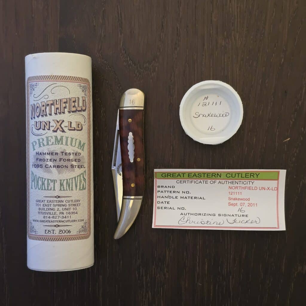 Great Eastern Cutlery #121111 Snakewood SN 16 – gallery image 4