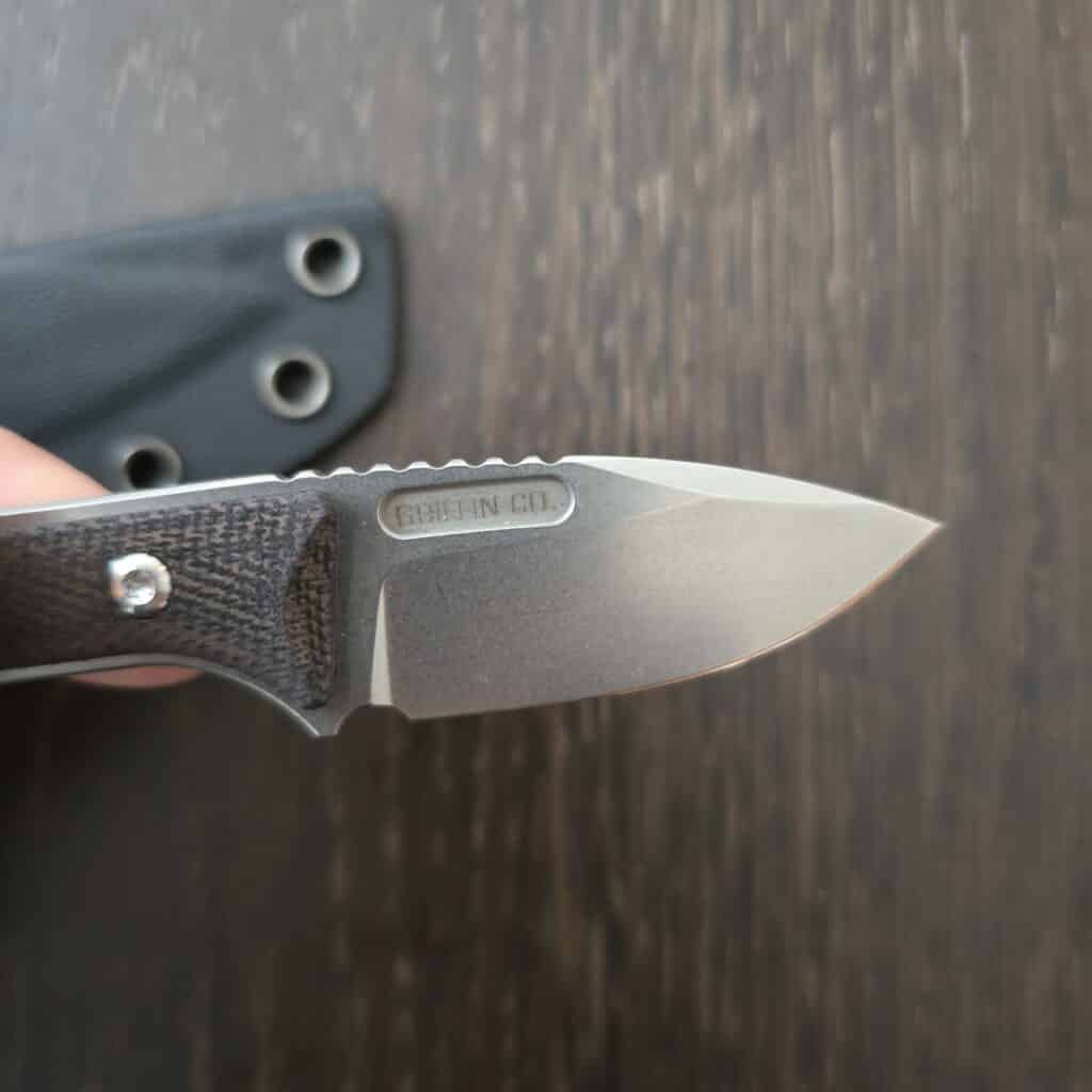 Griffin Company Scout Medic in Black G10 and S35VN Designed by Kieth Griffin and Manufactured by Bestech knife for sale