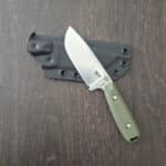 Work Tuff Gear Lynx in N690 CRYO with Satin Finish and OD GreenG10 with Orange Liners