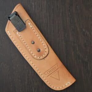 Creely Blades Leather Pocket Sheath With Ulti Clip knife for sale
