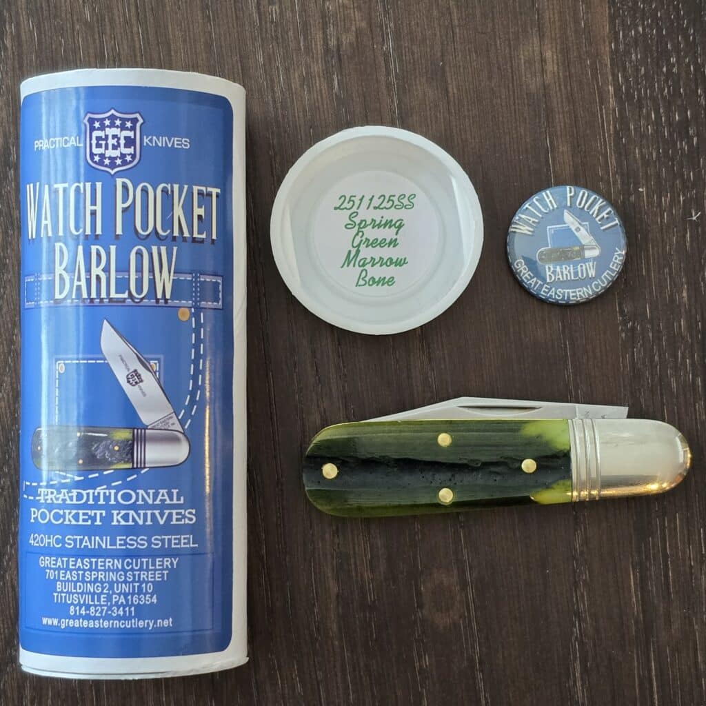 Great Eastern Cutlery #251125 SS Spring Green Marrow Bone – gallery image 4