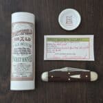 Great Eastern Cutlery #541225 Brown Burlap Micarta PROTOTYPE knife for sale