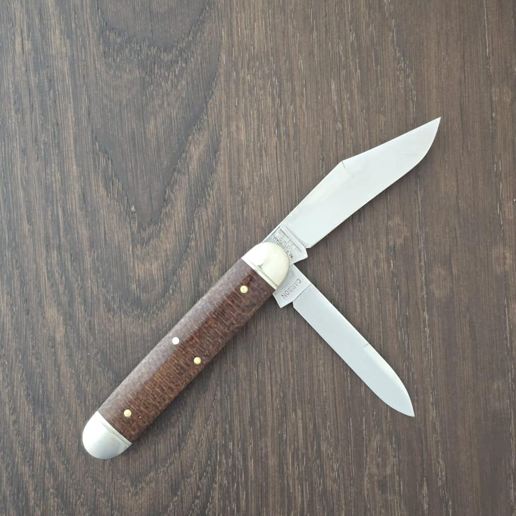 Great Eastern Cutlery #541225 Brown Burlap Micarta – gallery image 2