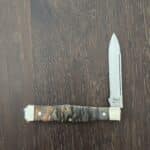 Titusville Cutlery Lexingtonian in Black Arctic Birch and 1095 High Carbon 2025 (production limited to 10) knife for sale