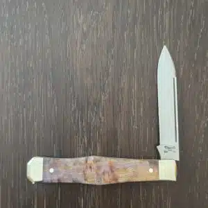 Titusville Cutlery Lexingtonian in Purple Arctic Birch and 1095 High Carbon 2025 (production limited to 10) knife for sale