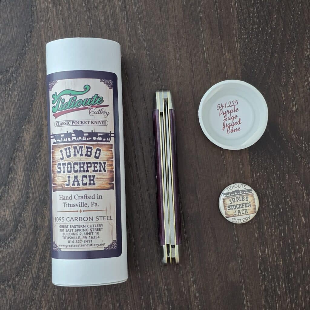 Great Eastern Cutlery #541225 Purple Sage Jigged Bone – gallery image 3
