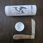 Great Eastern Cutlery # 933119 Natural Canvas Micarta used knife for sale