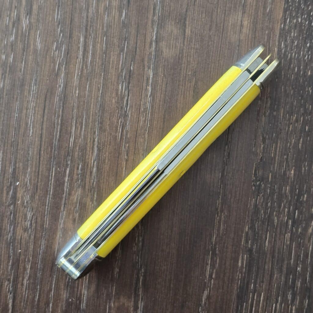 Great Eastern Cutlery #541225 Smooth Yellow Rose Bone knife for sale