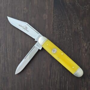 Great Eastern Cutlery #541225 Smooth Yellow Rose Bone knife for sale