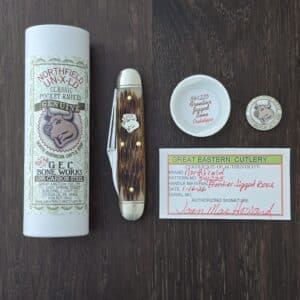 Great Eastern Cutlery #541225 Frontier Jigged Bone PROTOTYPE knife for sale