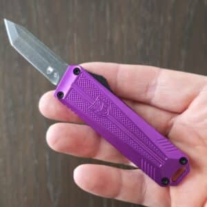 CALIFORNIA OTF 929TB -PURPLE, Tanto, Not Serrated knife for sale
