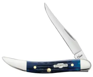 Case XX USA Blue Bone Rogers Corn Cob Jig Small Texas Toothpick 610096 SS No 02804 knife for sale