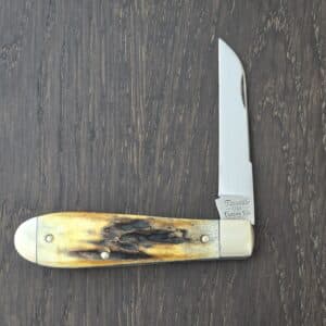 Daniels Family Knife Brands 2023 Titusville Old Man Jack Burnt Stag 1 of 50 knife for sale
