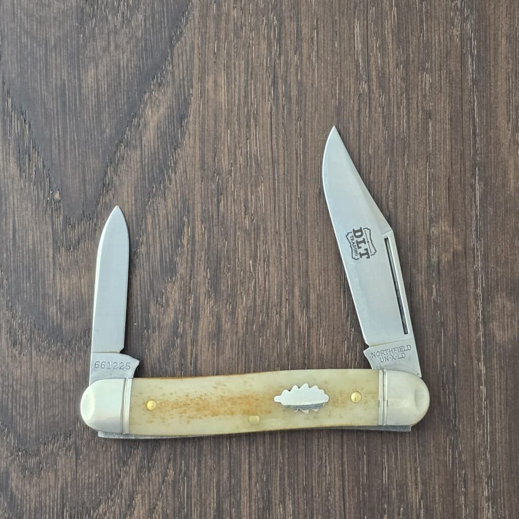 Great Eastern Cutlery #661225 Smooth Appaloosa Bone Satin knife for sale