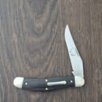 Great Eastern Cutlery #888125 Gabon Ebony "Bison Belly " SFO for Charlie Campagna knife for sale