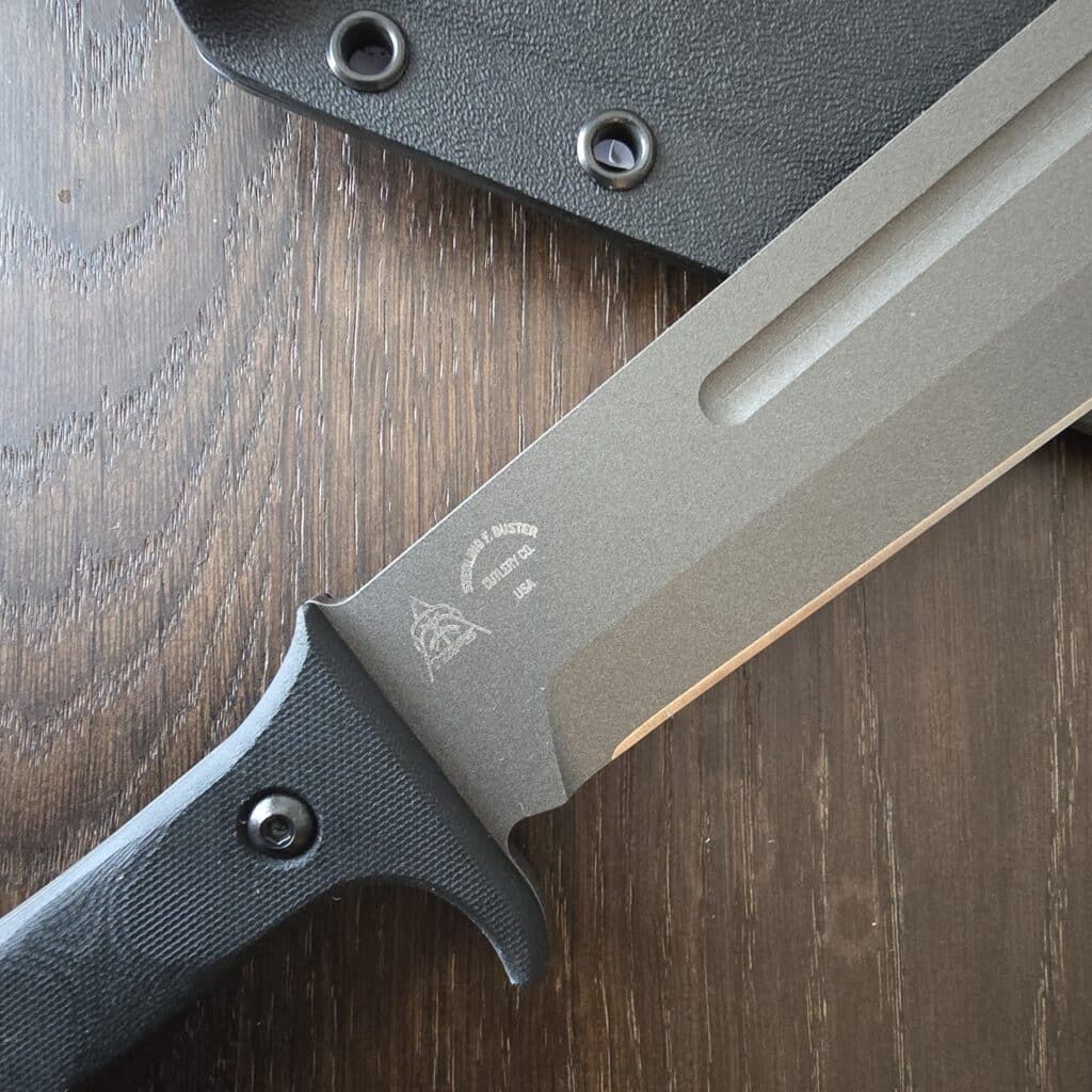 Sterling F Buster Cutlery Company USA 25-065 Walkabout Bowie by Fight'n Rooster Tops 60 of 100 – gallery image 2
