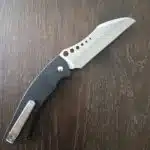 R. W. Custom Knives Warhawk 2nd Gen. in Nitro-V and Black Aluminum knife for sale