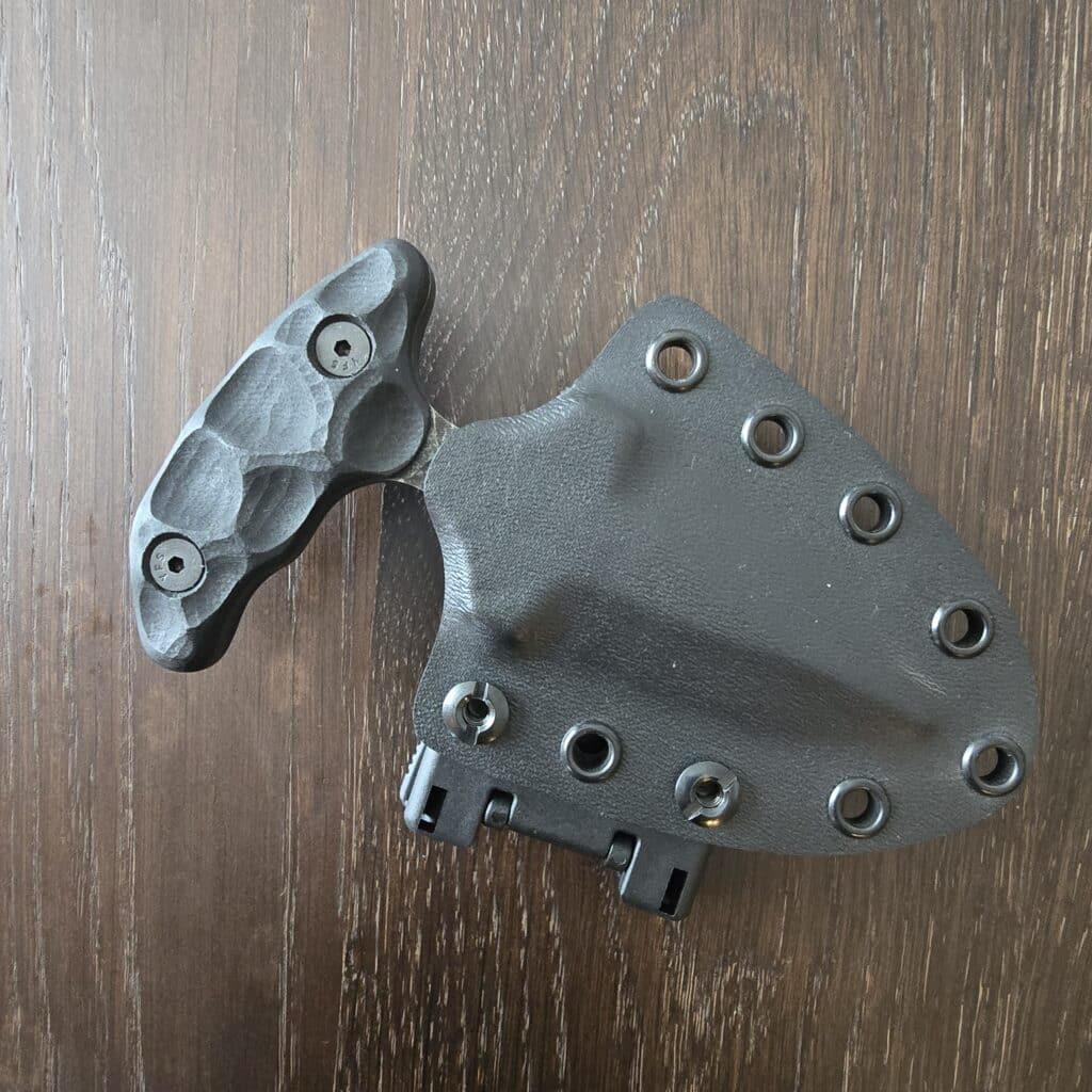 Stroup Knives Push Dager in SD1 and Black G10 knife for sale