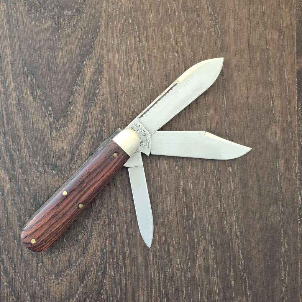 Great Eastern Cutlery Maher & Grosh #498 Cocobolo (please note age patina) – gallery image 2