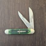Great Eastern Cutlery #538210 Tractor Green Jigged Bone SN39