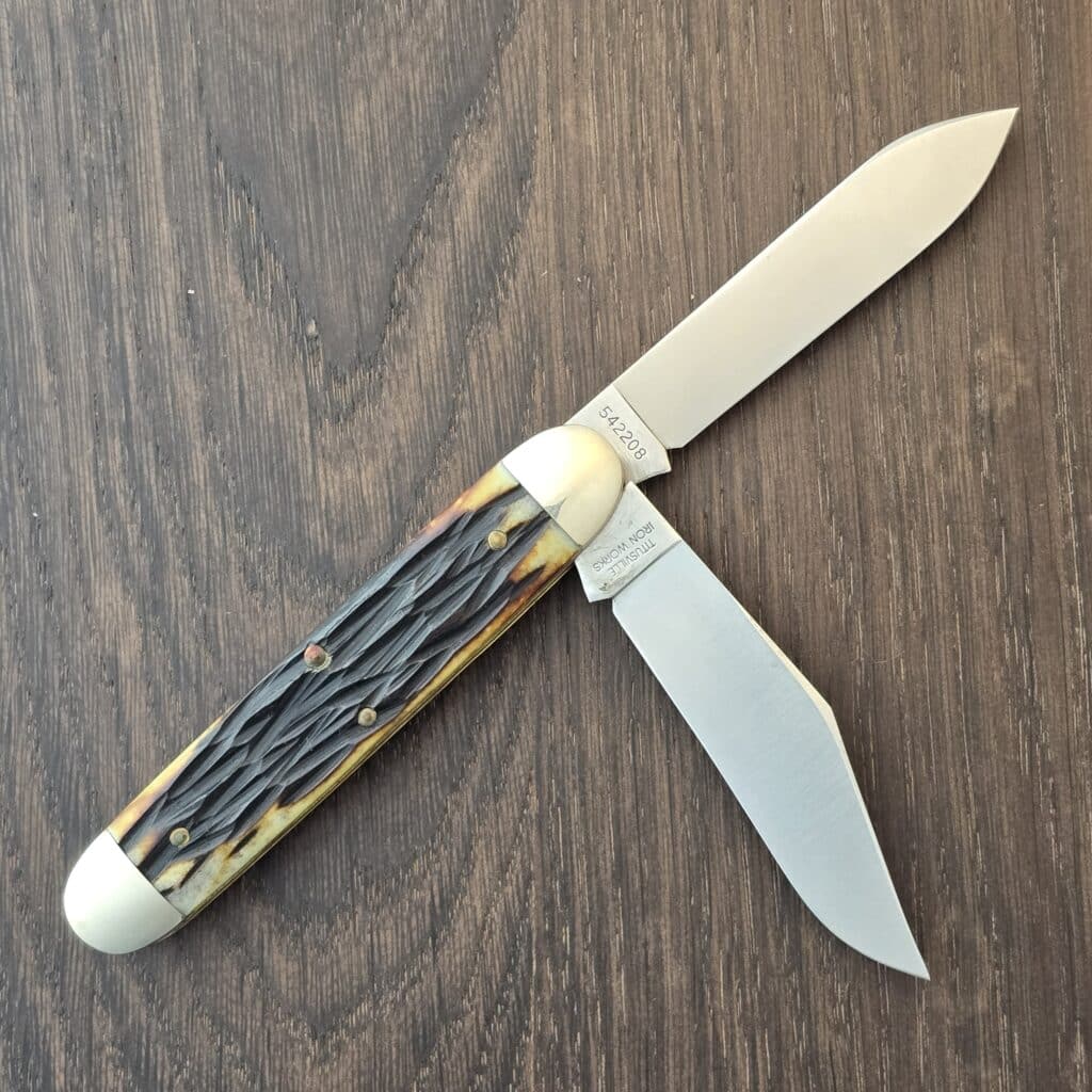 Great Eastern Cutlery #542208 EC Big Jack Burnt Grizzly Jigged Bone 1 of 102 – gallery image 4