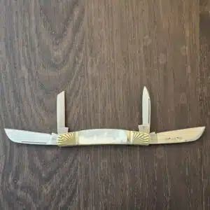 Boker Double Tree Germany 4 Blade Congress in MOP 077 knife for sale