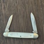 Queen Steel 6P MOP Mini 2 Blade Folder (2.5" closed) 1998