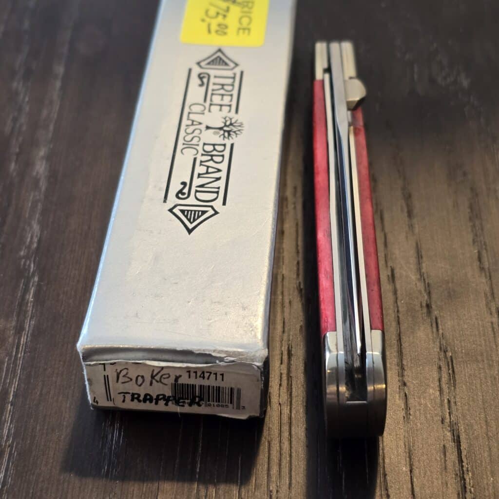 Boker Double Tree Germany Red Bone Liner Lock – gallery image 3