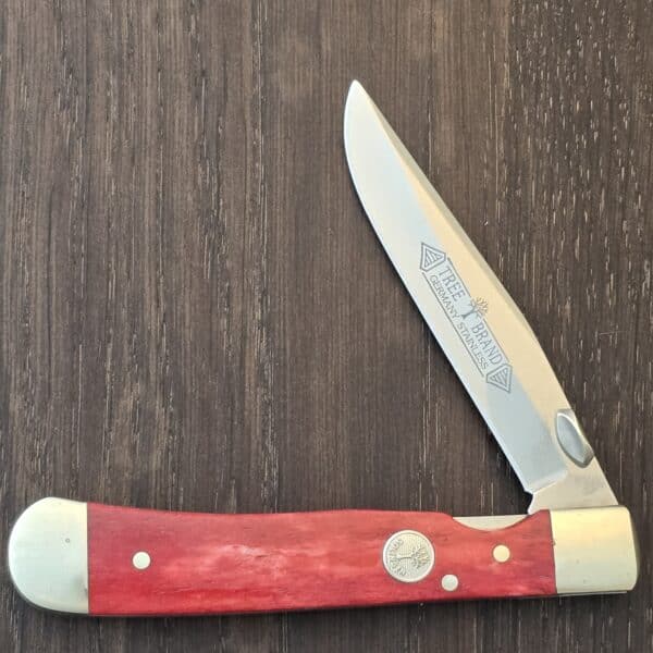 Boker Double Tree Germany Red Bone Liner Lock – gallery image 1