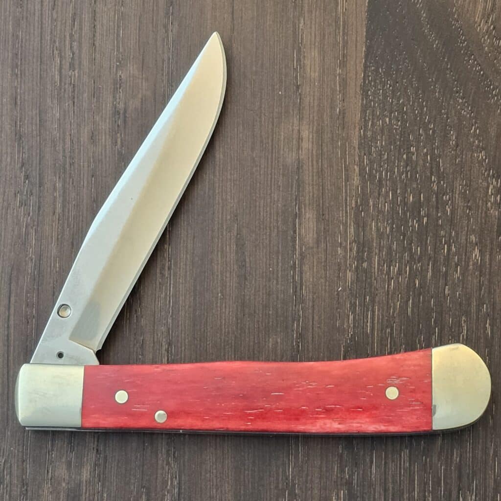Boker Double Tree Germany Red Bone Liner Lock – gallery image 2