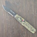 CKC Colonial Knife Company USA Blackie Collins Ranger in Camo Polymer and Stainless Steel COL116