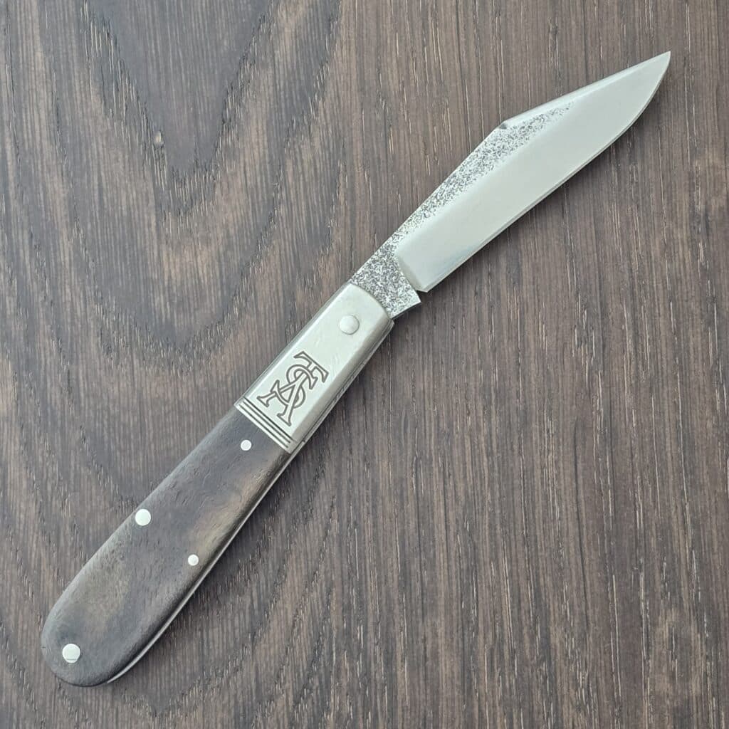 K'Roo Custom Vintage "Obediah" Barlow TSA Brand in African Zebra Wood and N690 Created 12/2025 by W. O'Kelly – gallery image 2