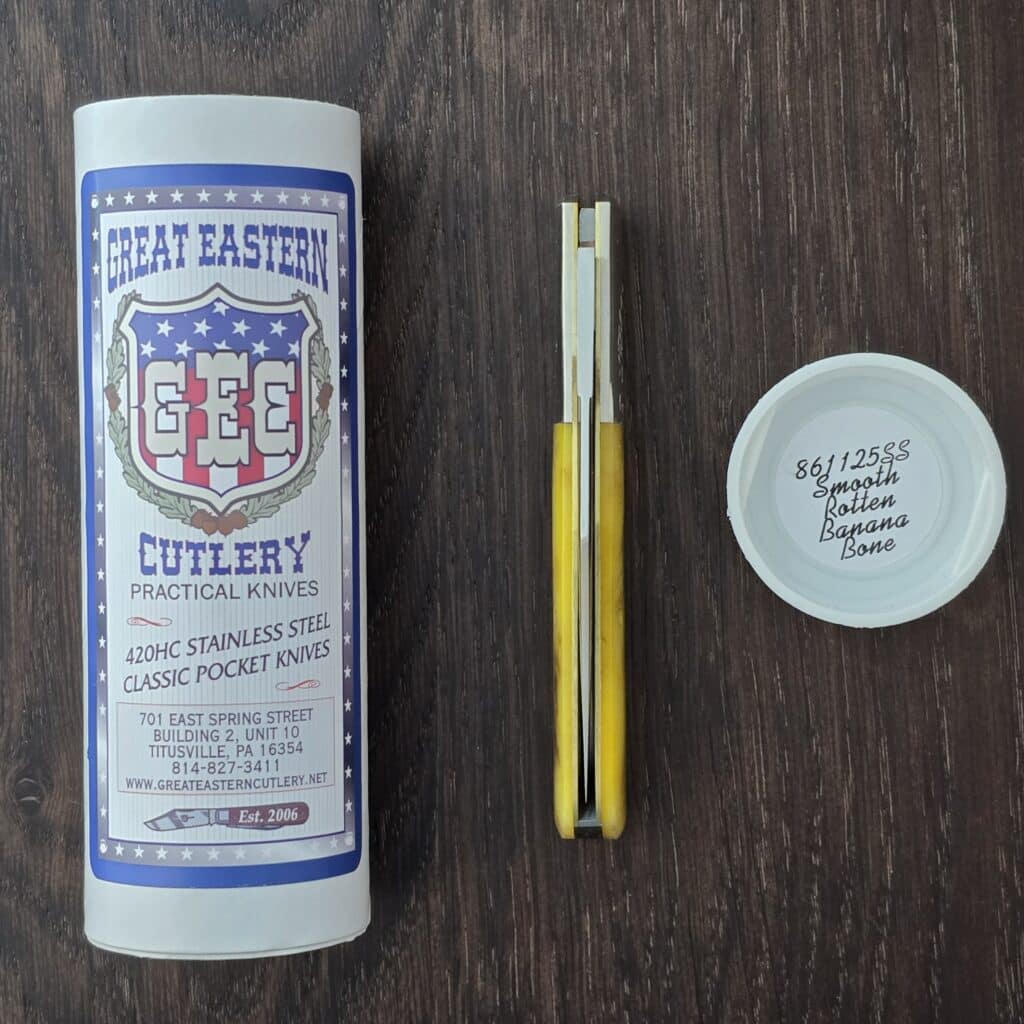 Great Eastern Cutlery #861125 SS Smooth Rotten Banana Bone knife for sale
