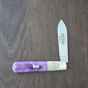 Great Eastern Cutlery #862125 SS Smooth Purple Camel Bone knife for sale