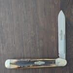 Great Eastern Cutlery #852111Stag Ben Hogan Spear Point in 1095 Carbon Steel knife for sale