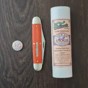 Great Eastern Cutlery #981226 Ember Orange Micarta knife for sale