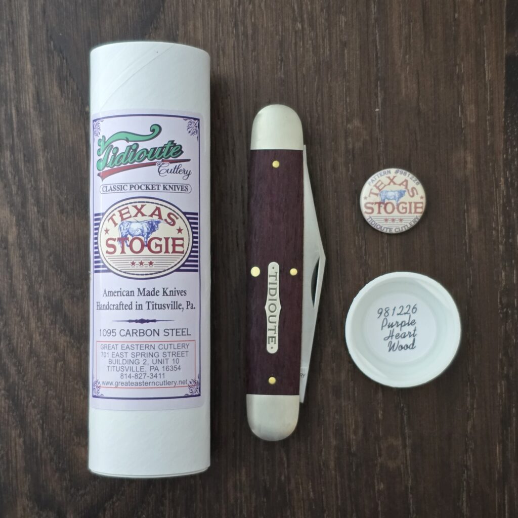 Great Eastern Cutlery #981226 Purple Heartwood knife for sale