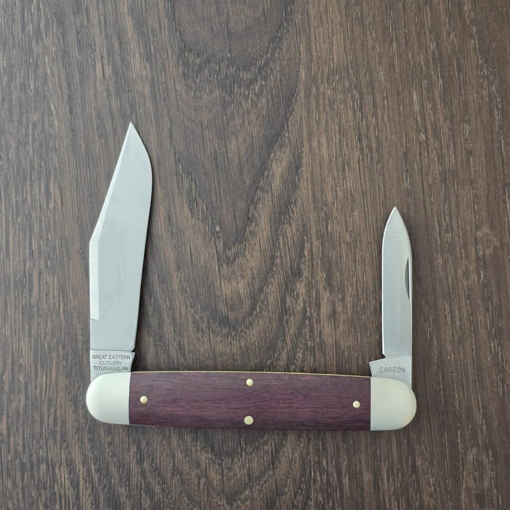 Great Eastern Cutlery #981226 Purple Heartwood knife for sale
