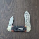 The Bradford Slipknot 2009 Bradford USA Sunfish inn Brown Jigged Bone by Great Eastern Cutlery knife for sale
