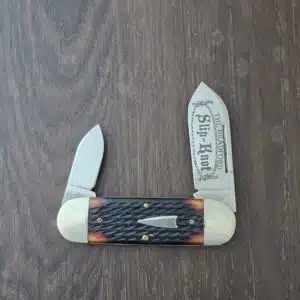The Bradford Slipknot 2009 Bradford USA Sunfish inn Brown Jigged Bone by Great Eastern Cutlery knife for sale