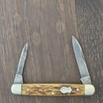 Remington USA Vintage R6463 Deluxe Pen Knife in Rogers Jigged Bone 1931-1933 knife for sale