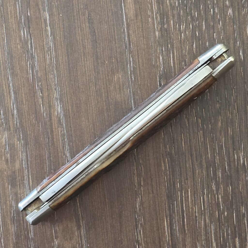 Remington USA Vintage R4593 Muskrat in Brown Jigged Bone – gallery image 3
