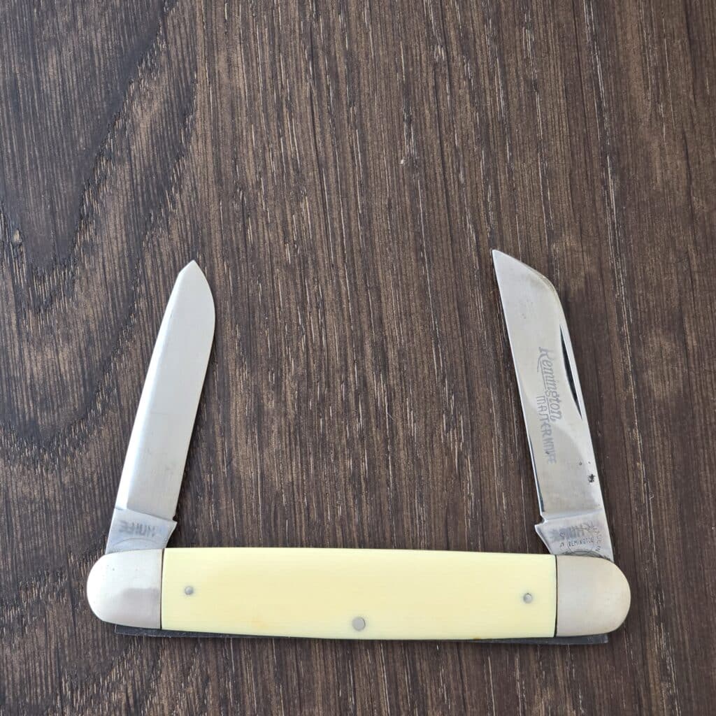 Remington USA Vintage Master Florist Knife with Pyremite White Handles R4495 – gallery image 2
