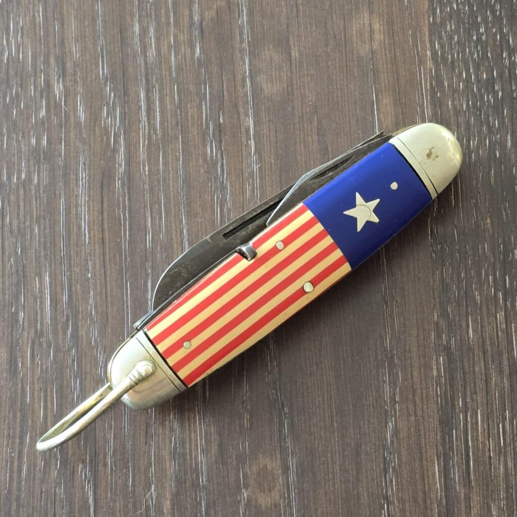 Remington USA Vintage Scout R 3335 with Flag Pyremite scales (see images for condition) – gallery image 4