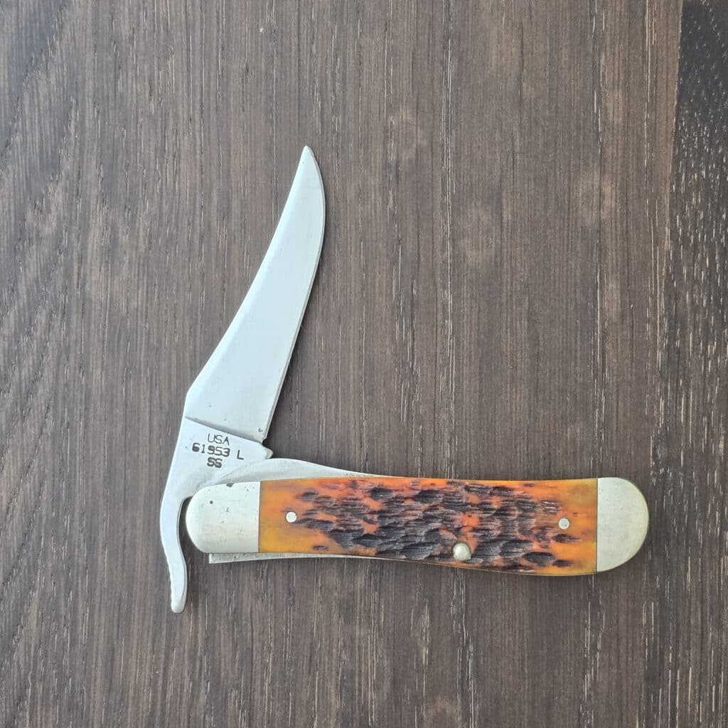Case SS USA Ruslock # 61953L Amber Bone (used) – gallery image 2