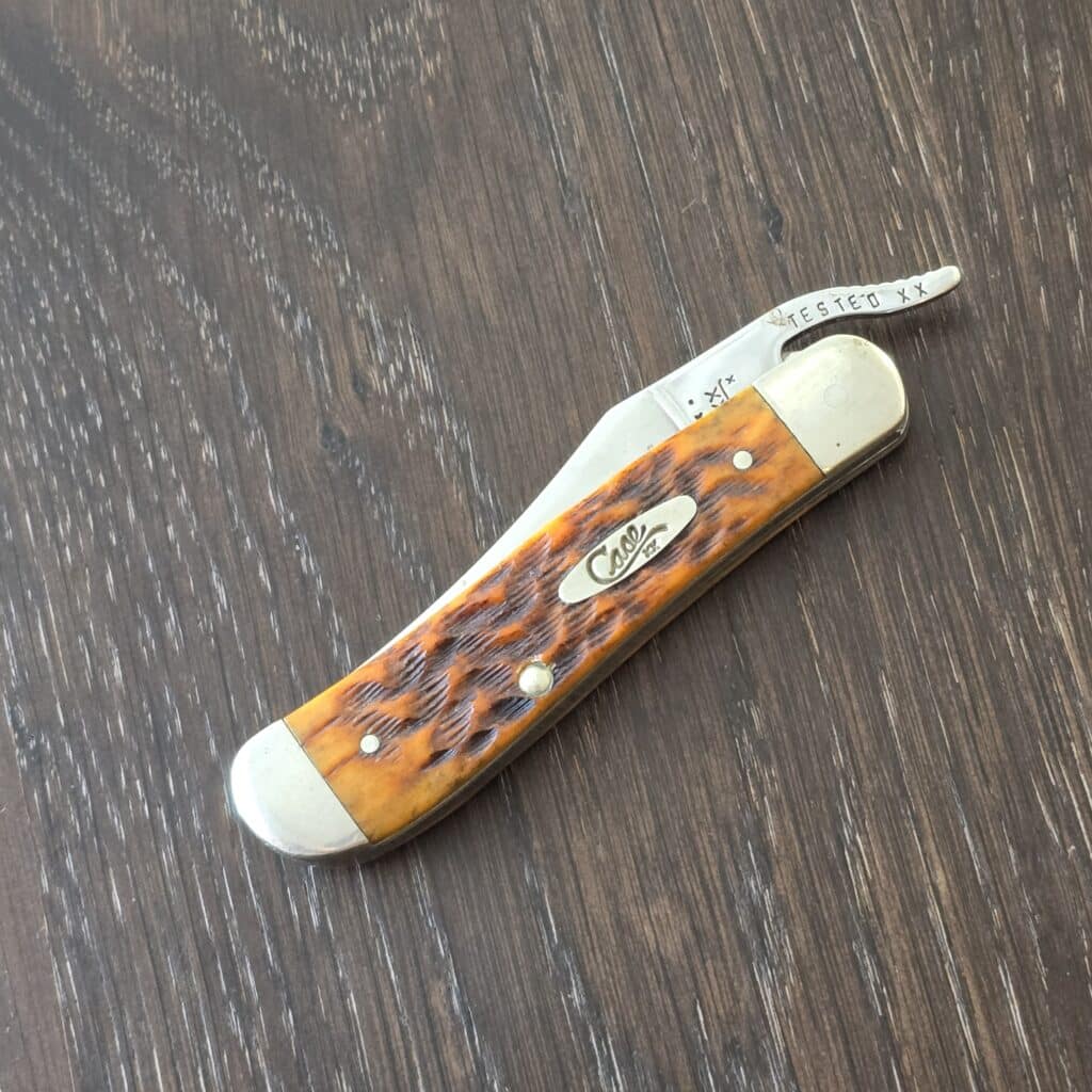 Case SS USA Ruslock # 61953L Amber Bone (used) – gallery image 3
