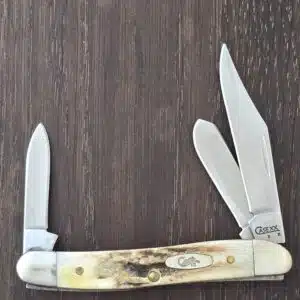 Case SS USA Vintage Stag Mini Stockman #53087 knife for sale